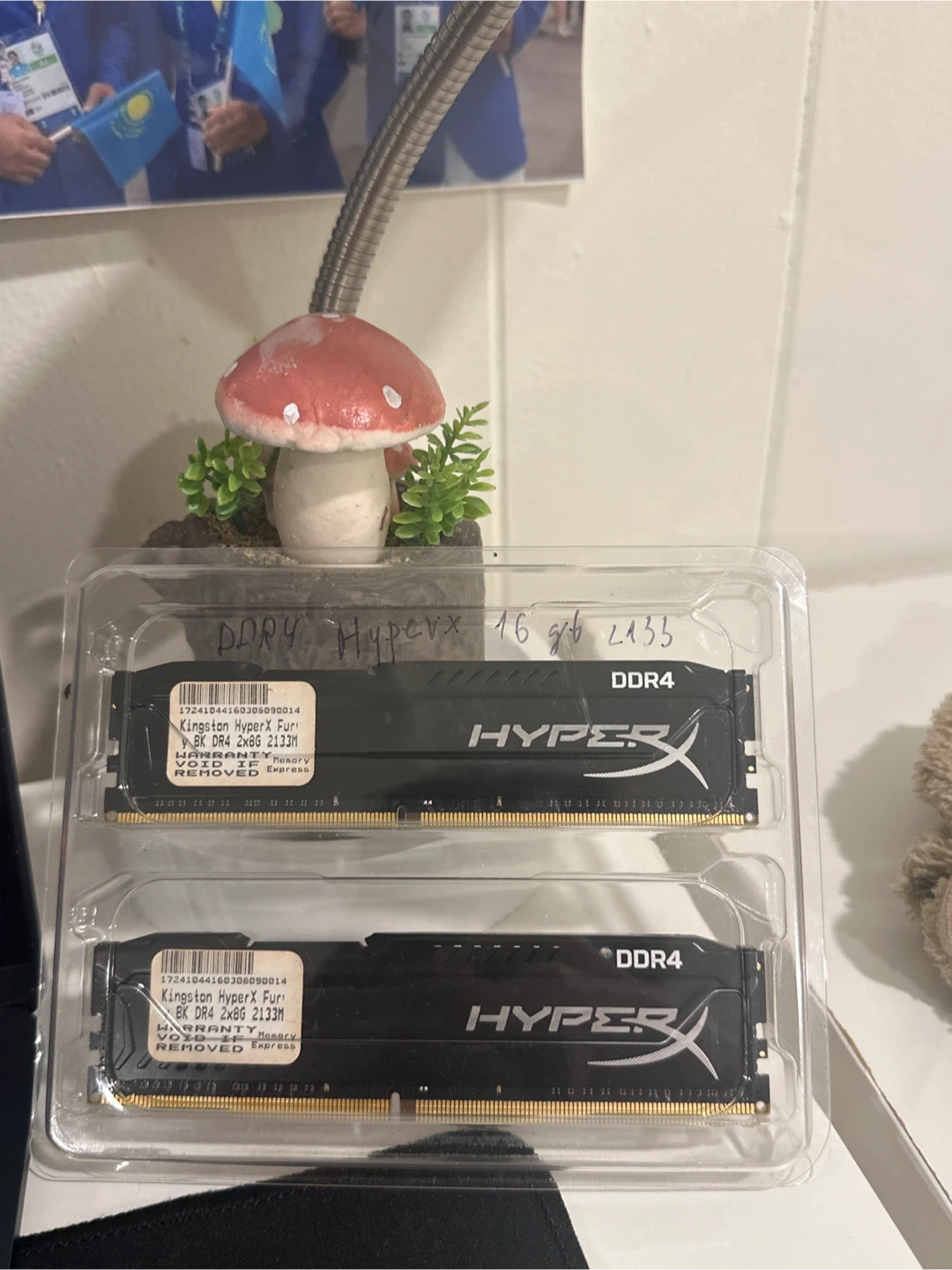 Kingston HyperX Fury DDR4 16 gb RAM(2x8 gb)