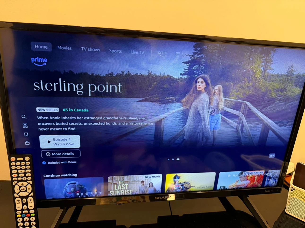 Sharp Roku TV 32 inches