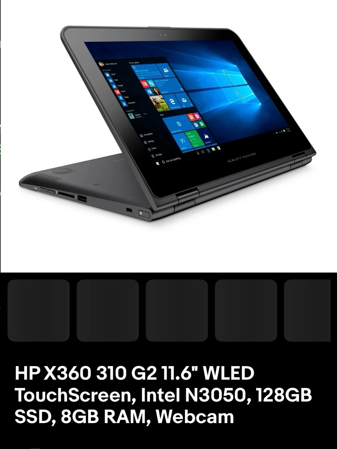 HP 11.6" Touchscreen laptop - Great for Kids/Basic Use - photo 2