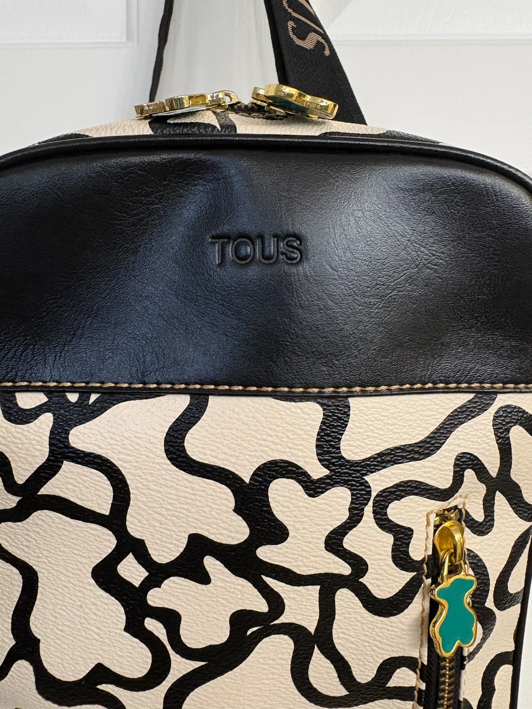 TOUS Kaos Printed Leather Crossbody Bag - photo 2