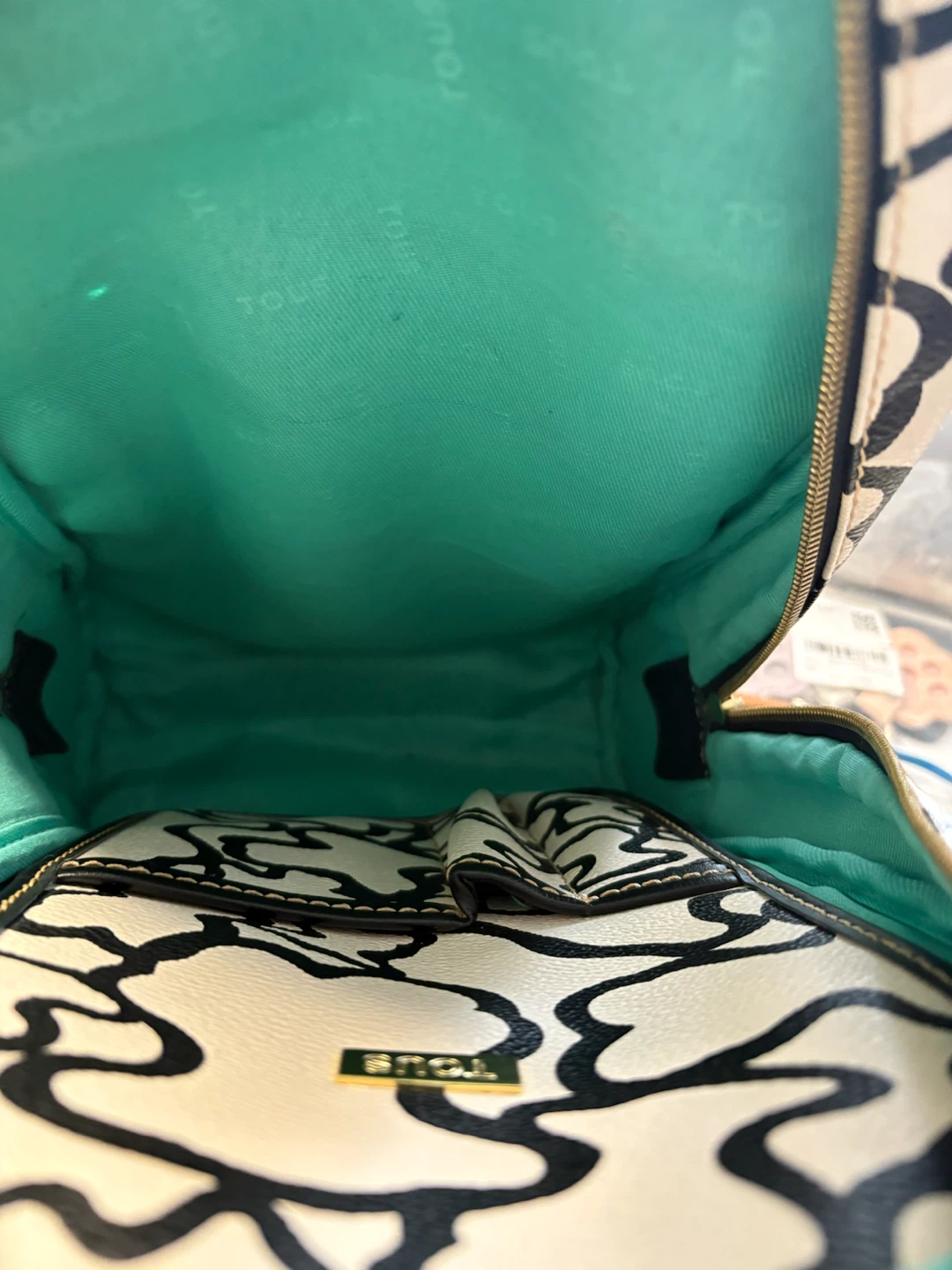TOUS Kaos Printed Leather Crossbody Bag - photo 3
