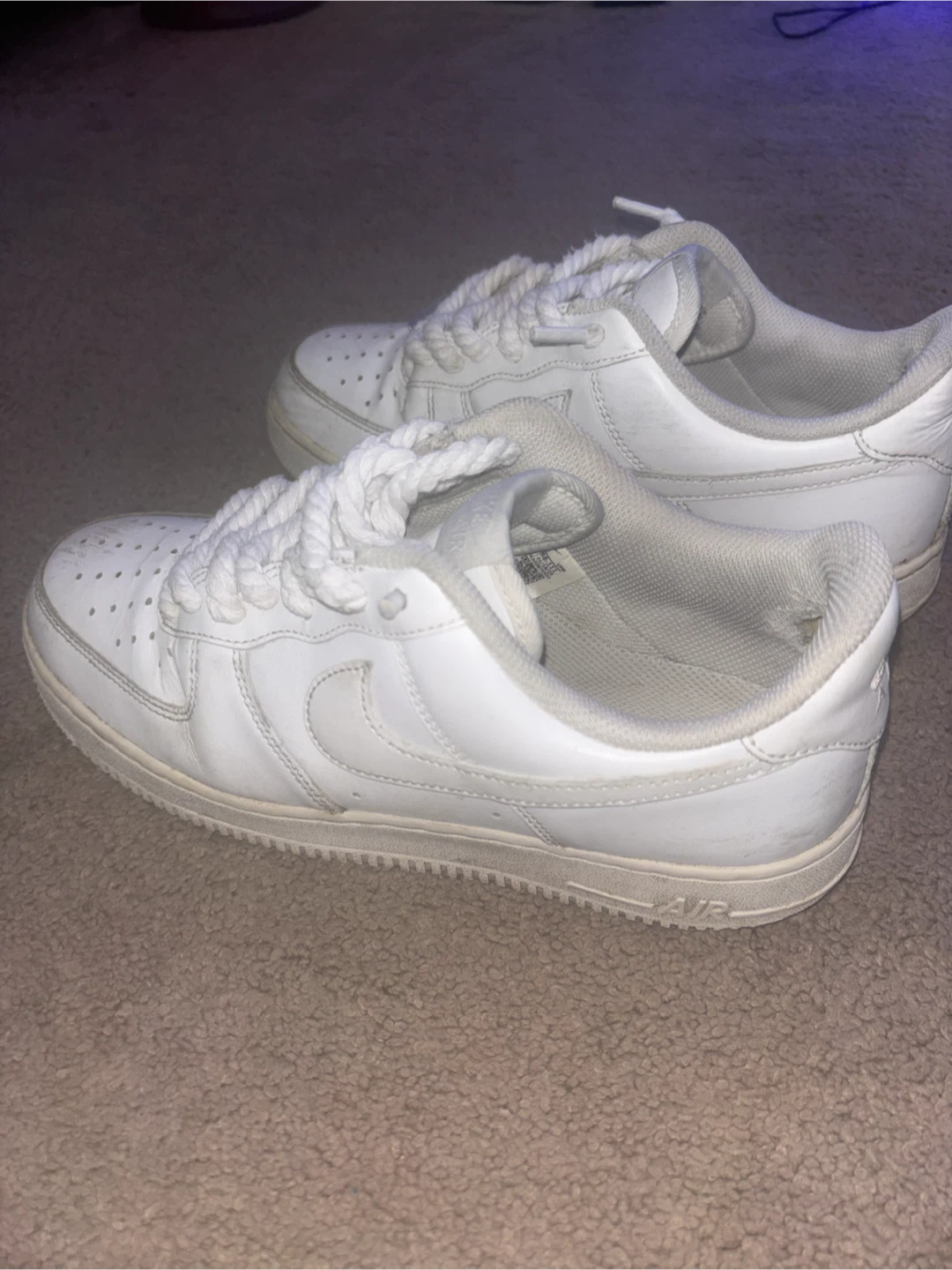 Nike Air Force 1 Low White Sneakers - photo 2
