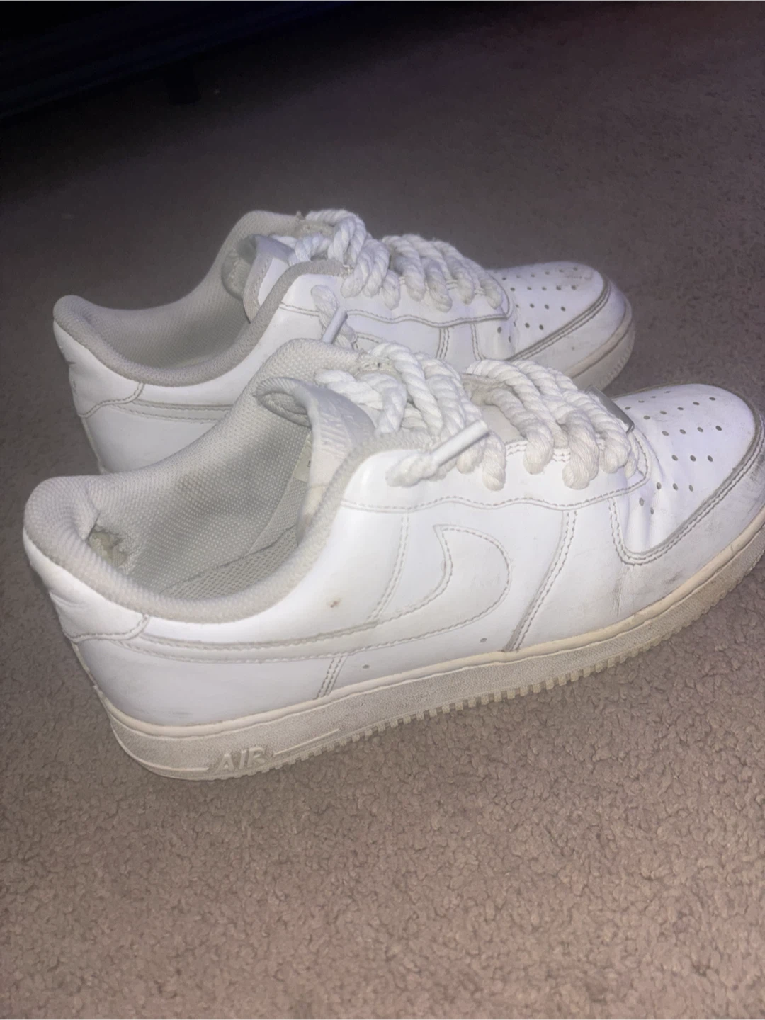 Nike Air Force 1 Low White Sneakers - photo 4