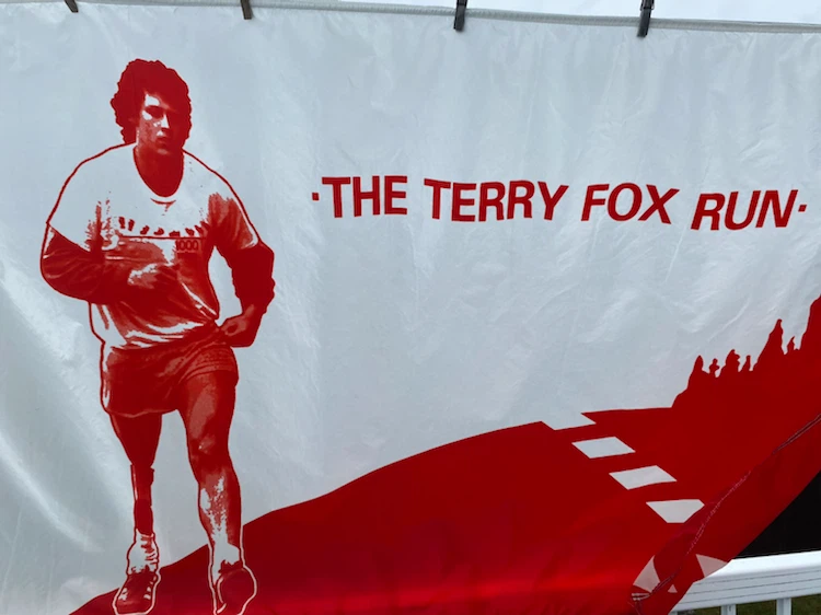 Original 80’S THE TERRY FOX RUN 55” X 33” - photo 5