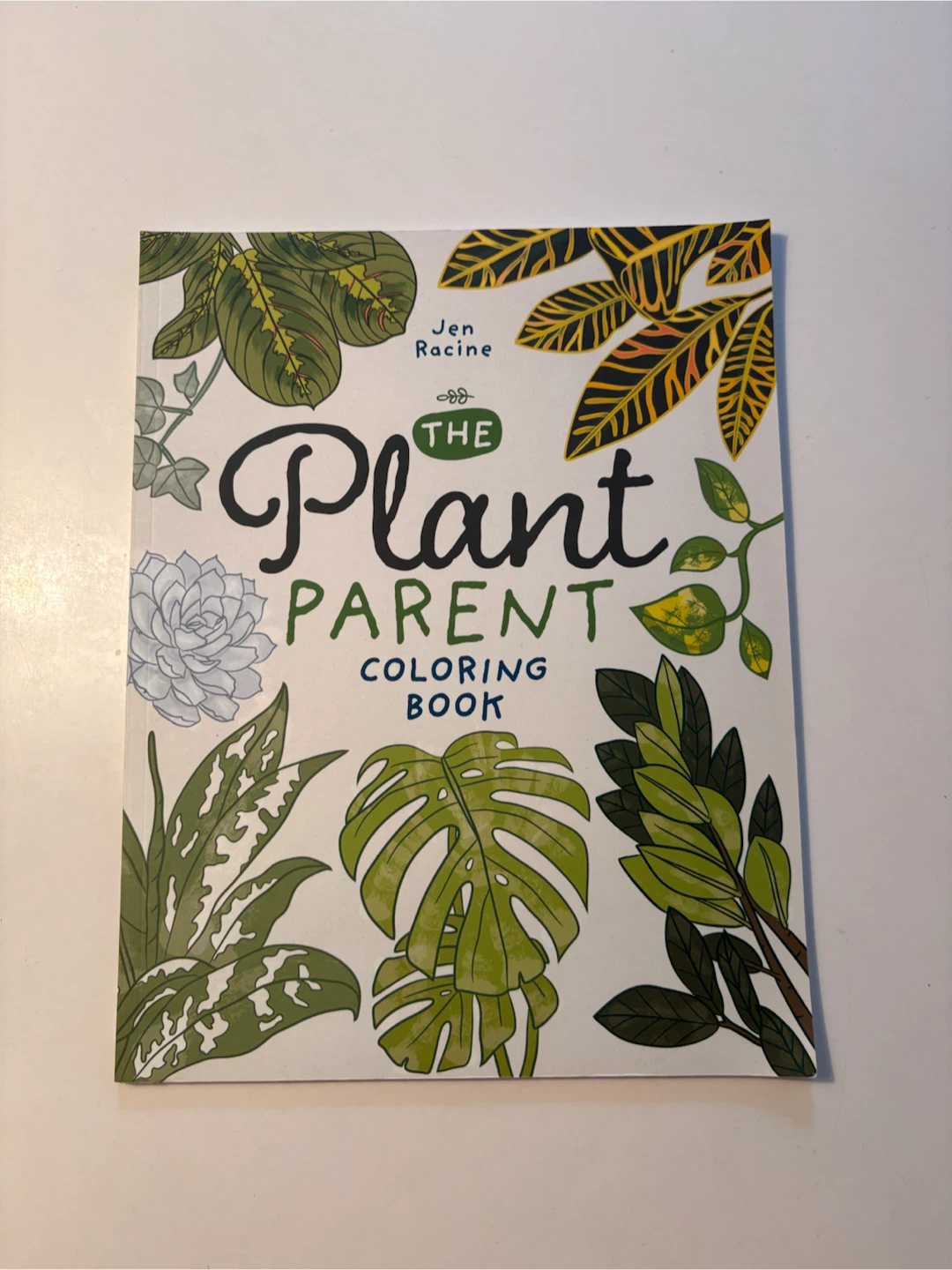 The Plant Parent Coloring Book by Jen Racine