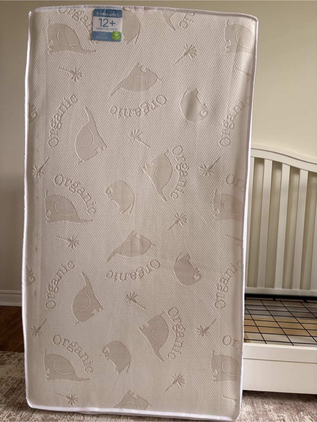 Simmons Organic Crib Mattress 12+ Months