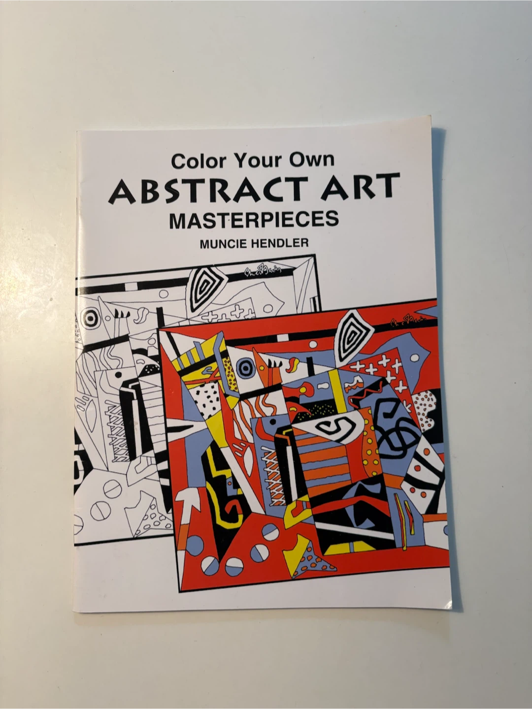 Color Your Own Abstract Masterpieces Coloring Book
