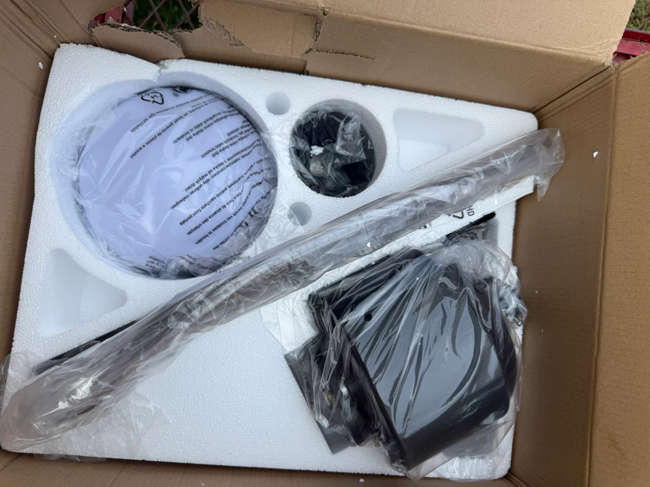 DEPULEY 42" IP44 Waterproof Ceiling Fan with Light - photo 2