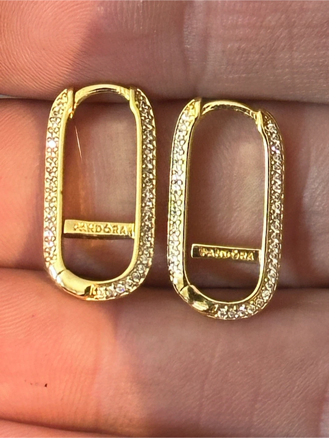 Authentic Pandora ME Pavé Link Earrings - photo 2