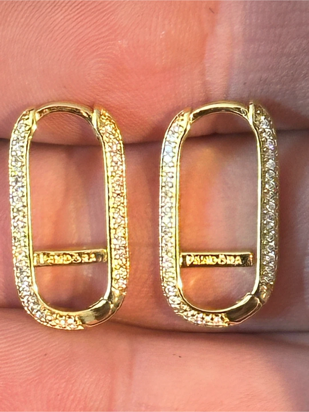 Authentic Pandora ME Pavé Link Earrings - photo 3