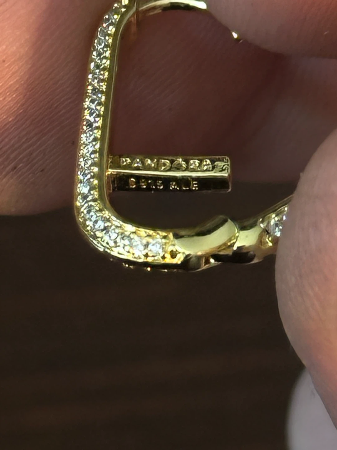 Authentic Pandora ME Pavé Link Earrings - photo 5