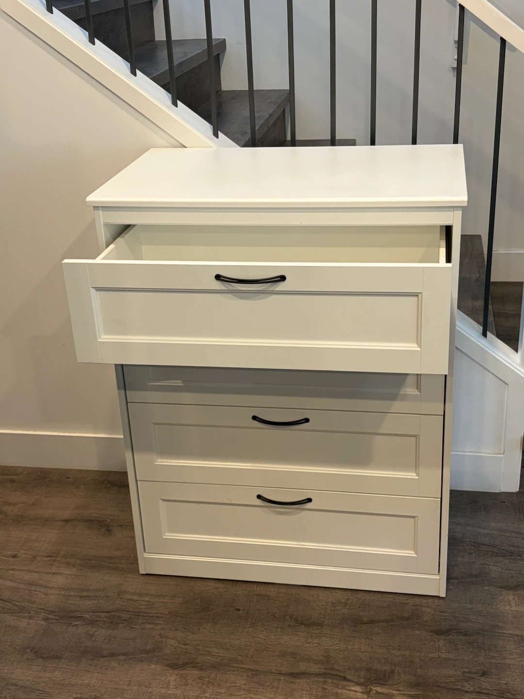 IKEA White dresser with 4 drawers SONGESAND - photo 2