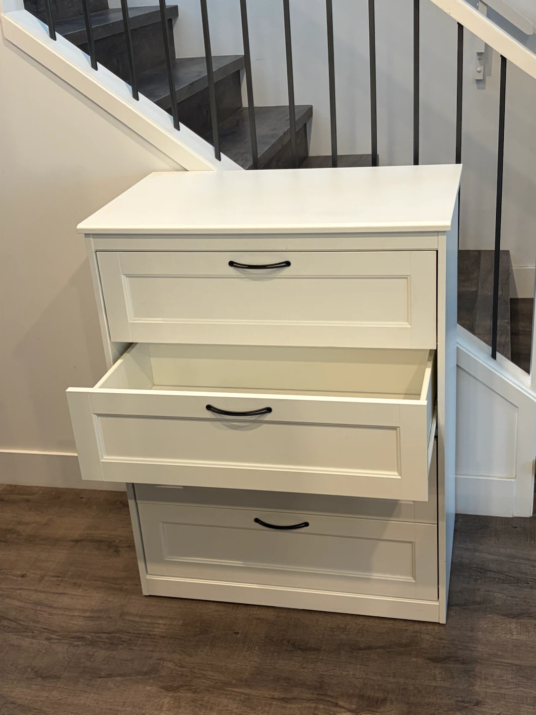 IKEA White dresser with 4 drawers SONGESAND - photo 3