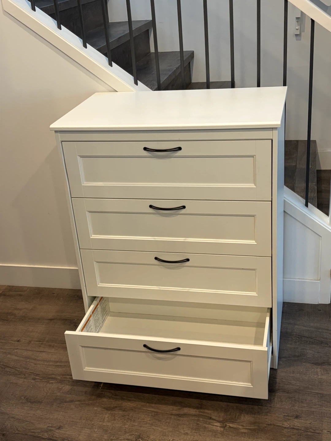 IKEA White dresser with 4 drawers SONGESAND - photo 5