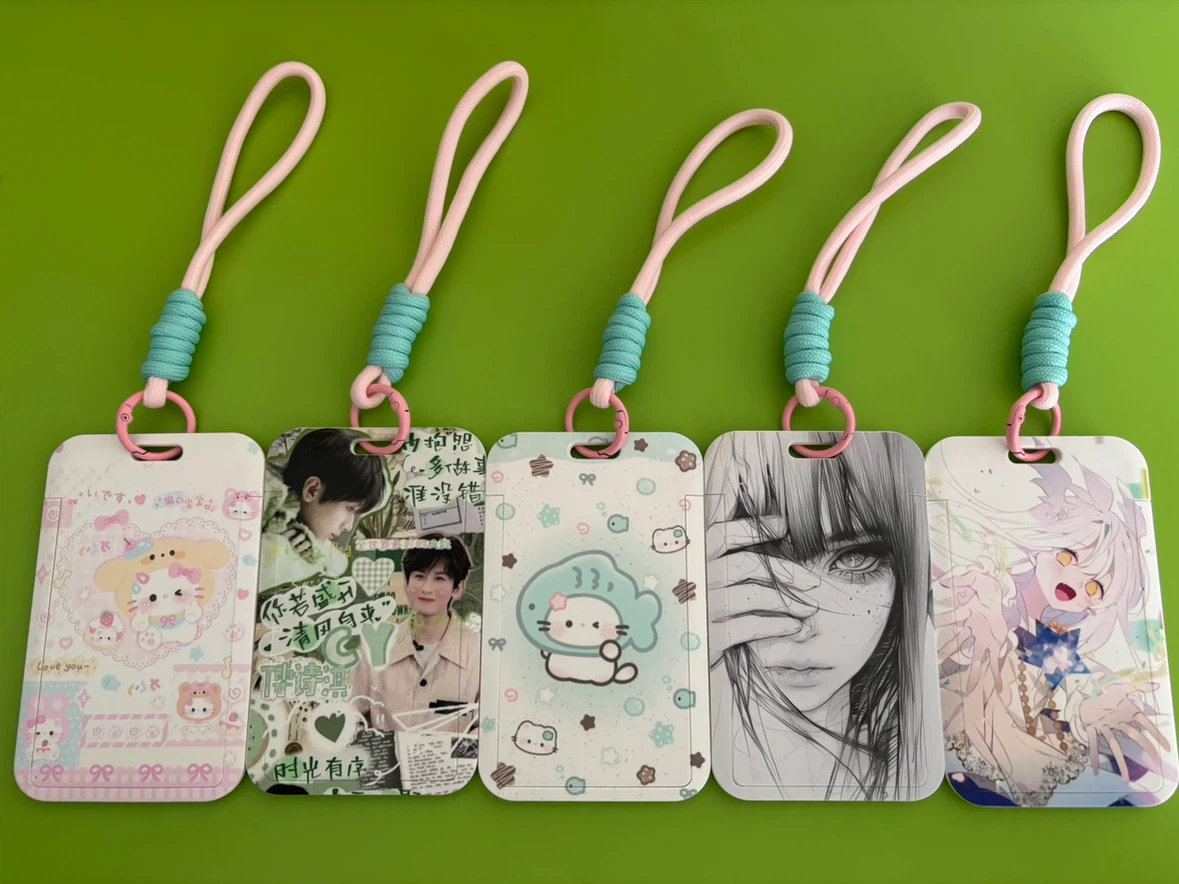 Assorted Anime & Character ID Card Holders with Lanyards - photo 2