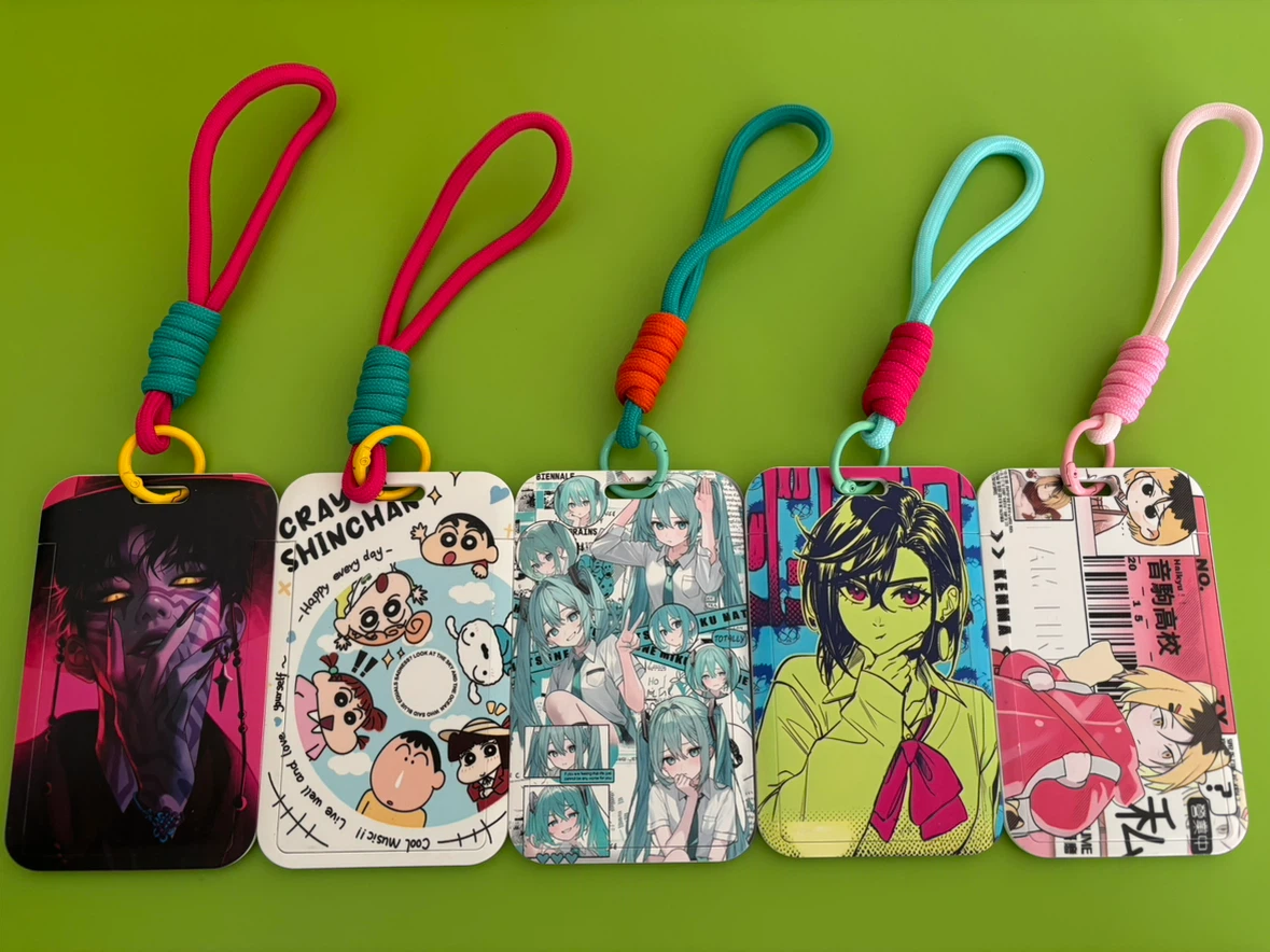 Assorted Anime & Character ID Card Holders with Lanyards - photo 3