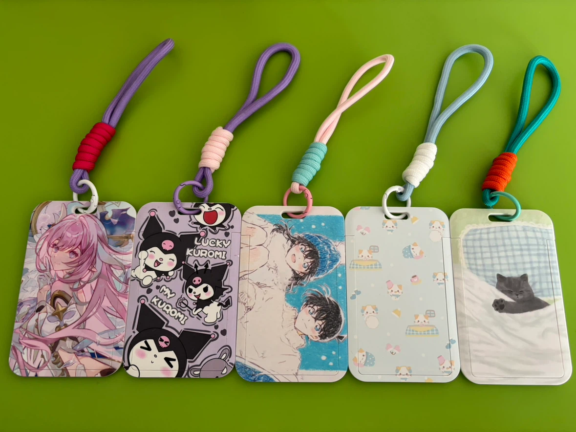 Assorted Anime & Character ID Card Holders with Lanyards - photo 4