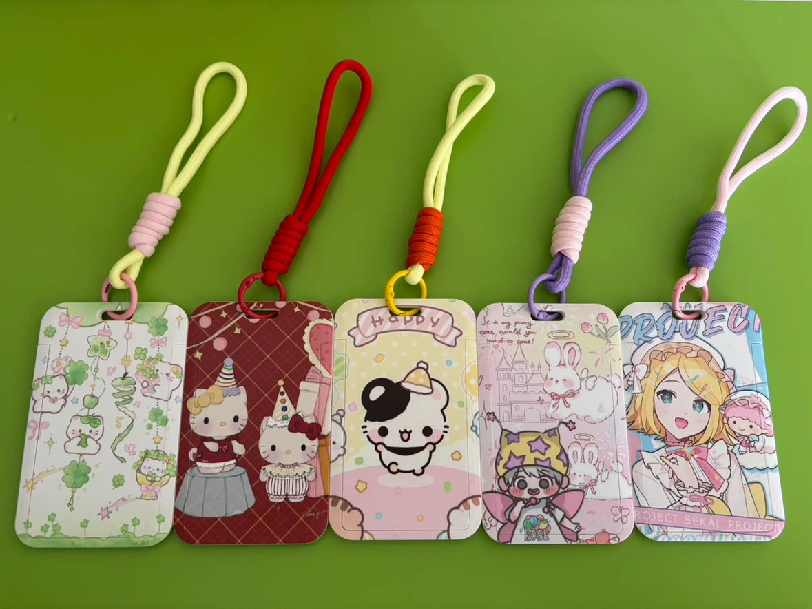 Assorted Anime & Character ID Card Holders with Lanyards - photo 5