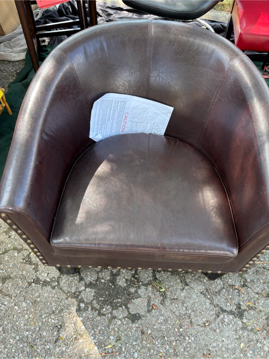 Alton Furniture Group Barrel Chair - photo 3