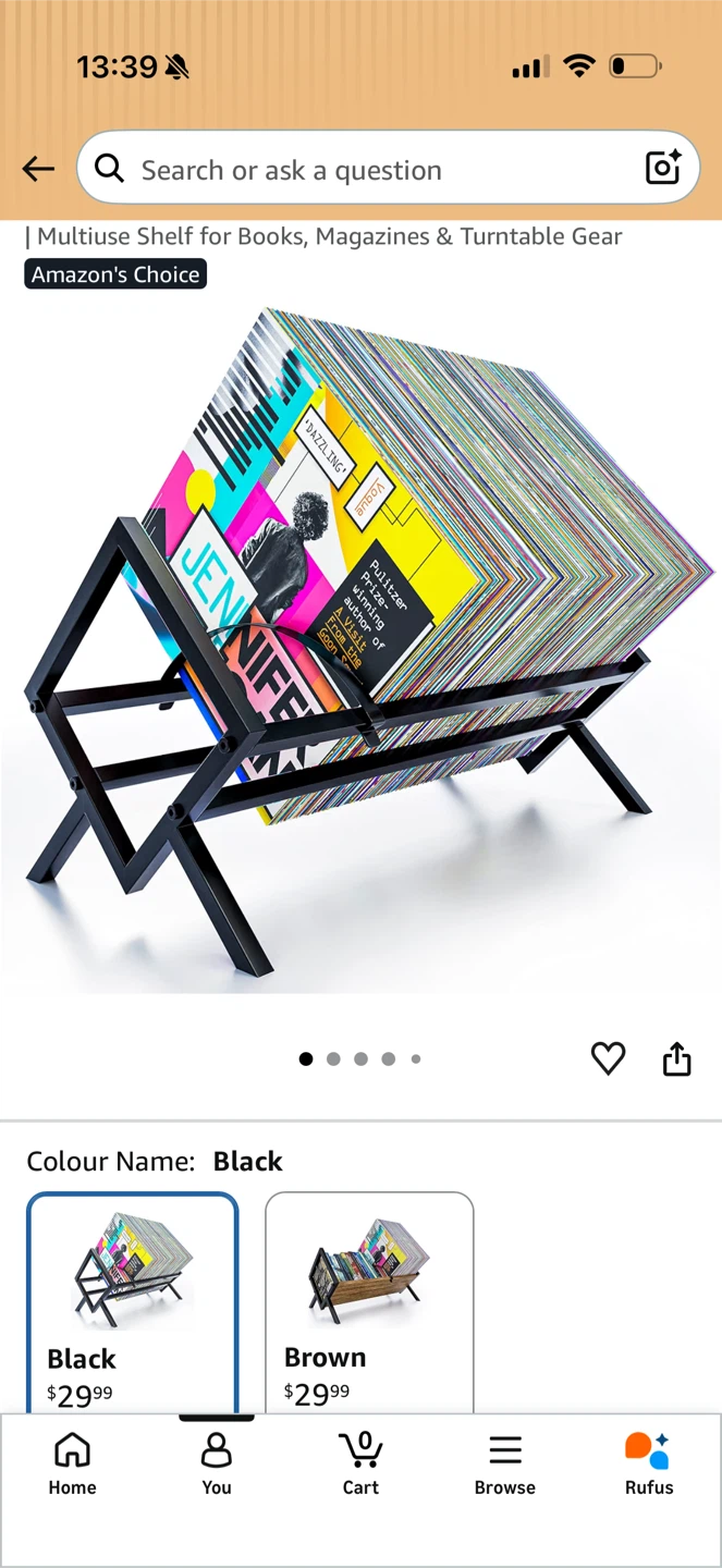 Vinyl/Record Storage Rack - photo 4
