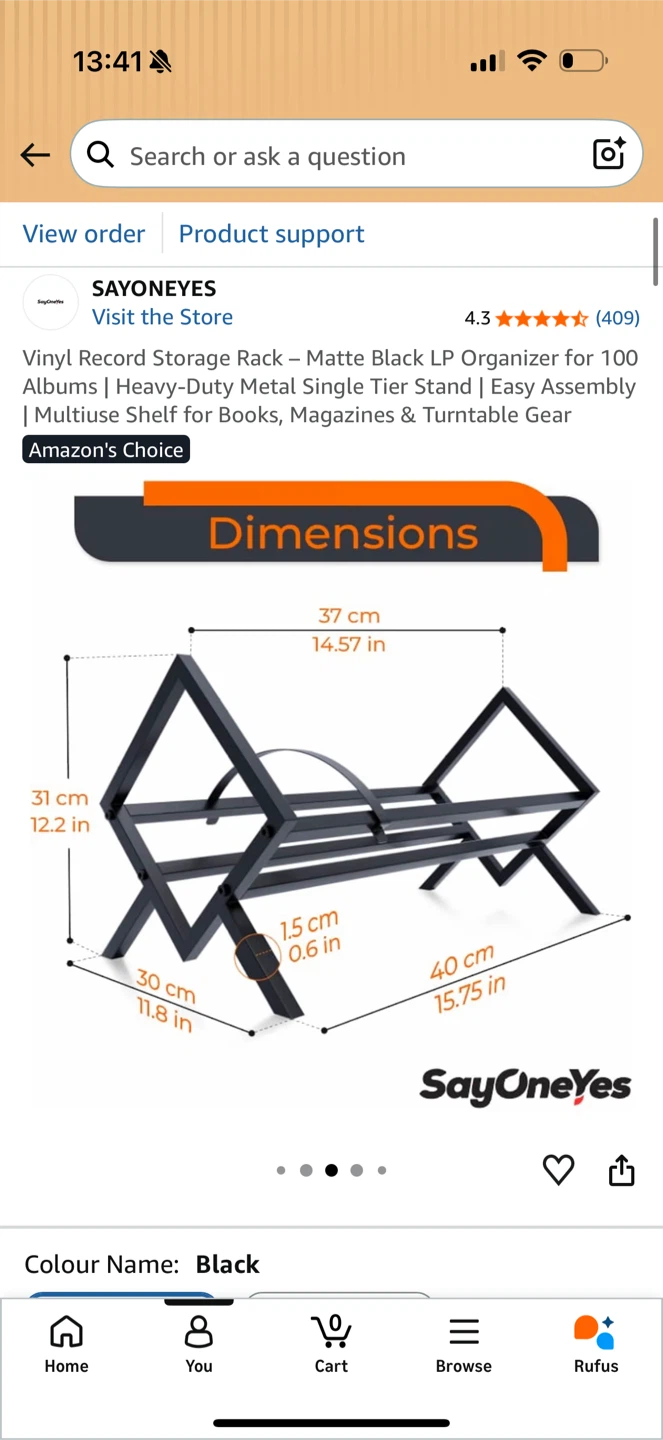 Vinyl/Record Storage Rack - photo 5