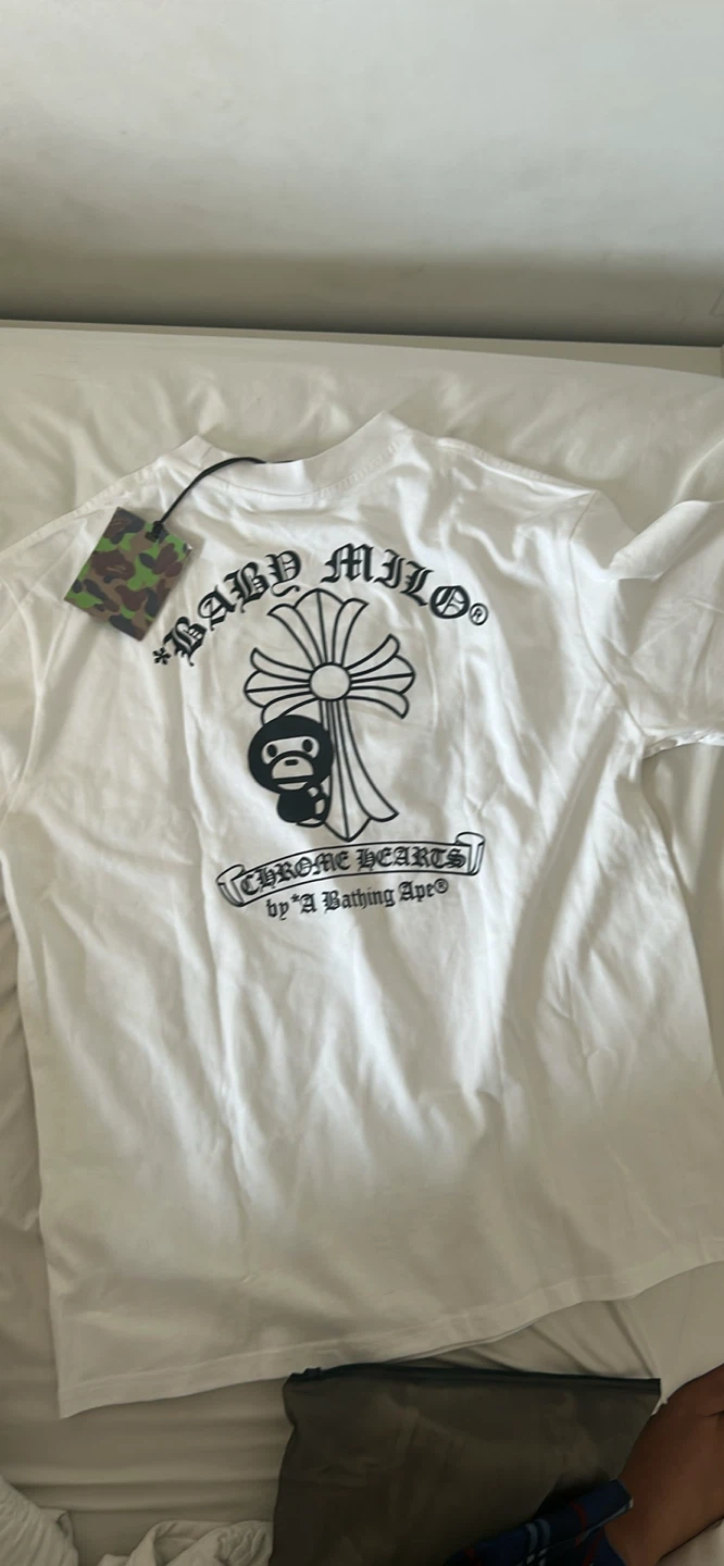 Brand new chrome x bape tee - photo 2