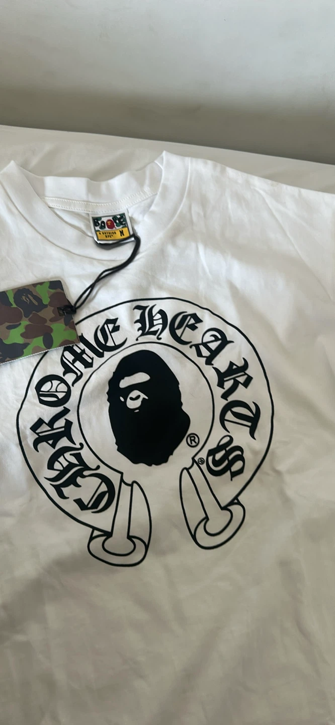 Brand new chrome x bape tee - photo 4