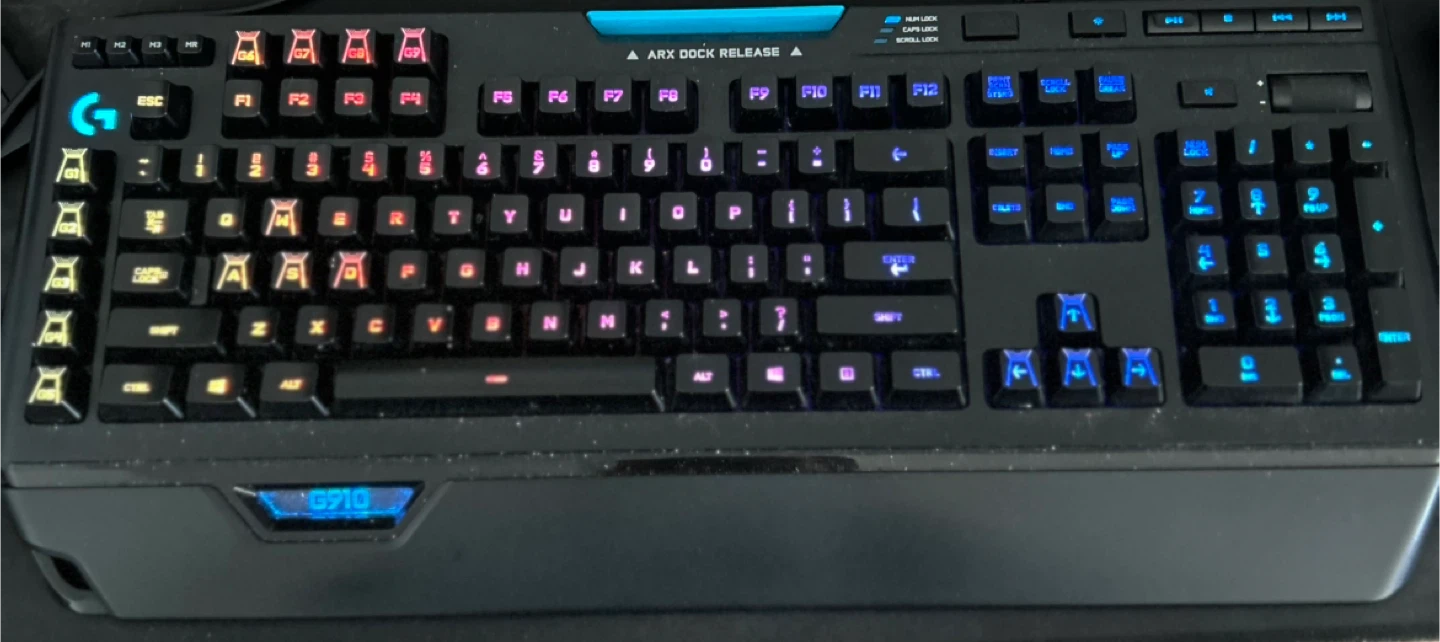 Logitech G910 RGB Mechanical Keyboard (Wired) - photo 2