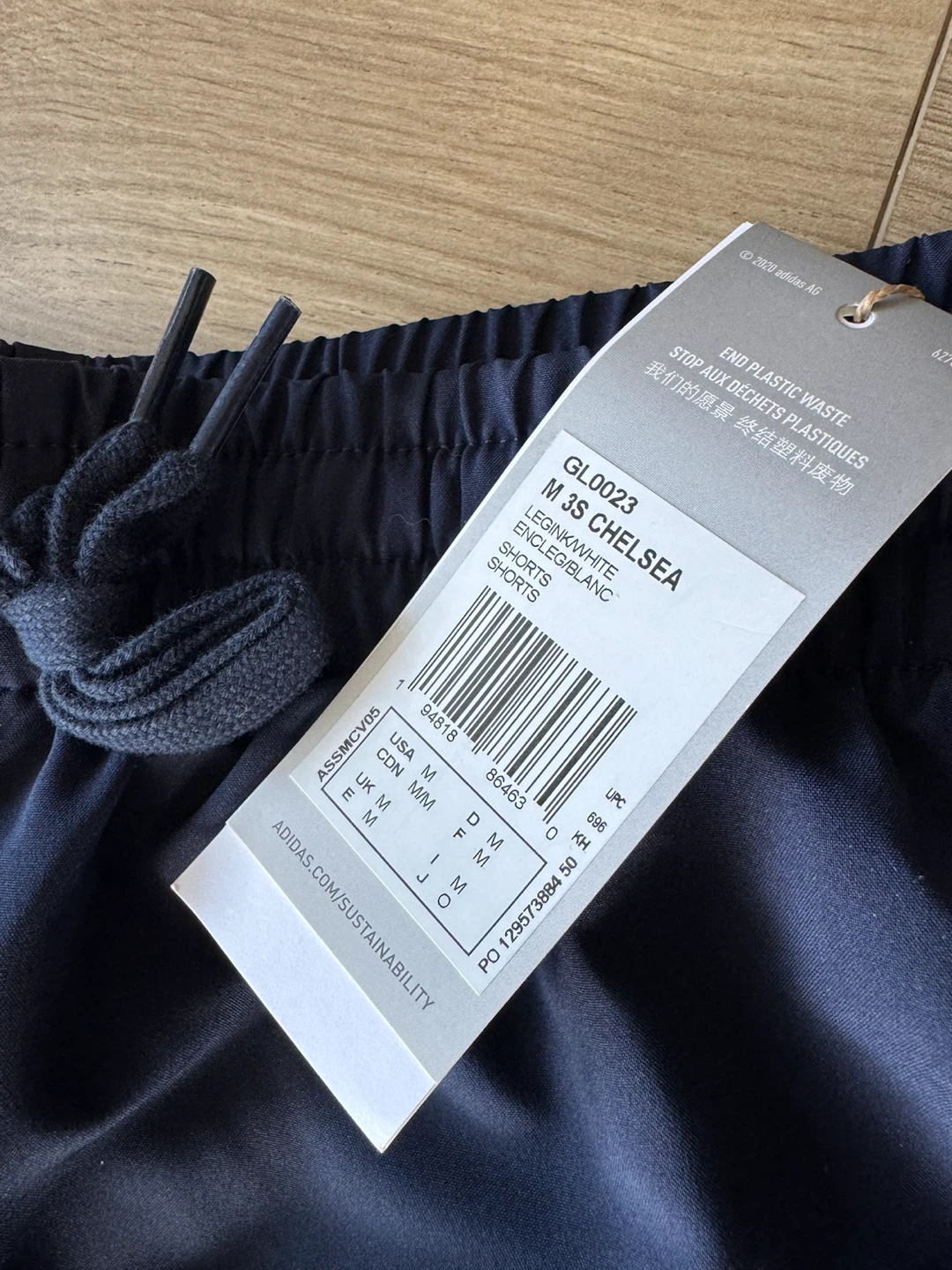 Adidas GL0023 M 3S Chelsea Leggings/White Shorts - photo 2