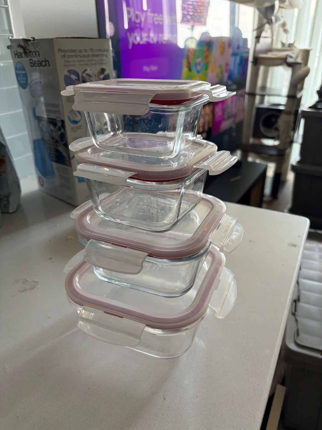Glass Tupperware