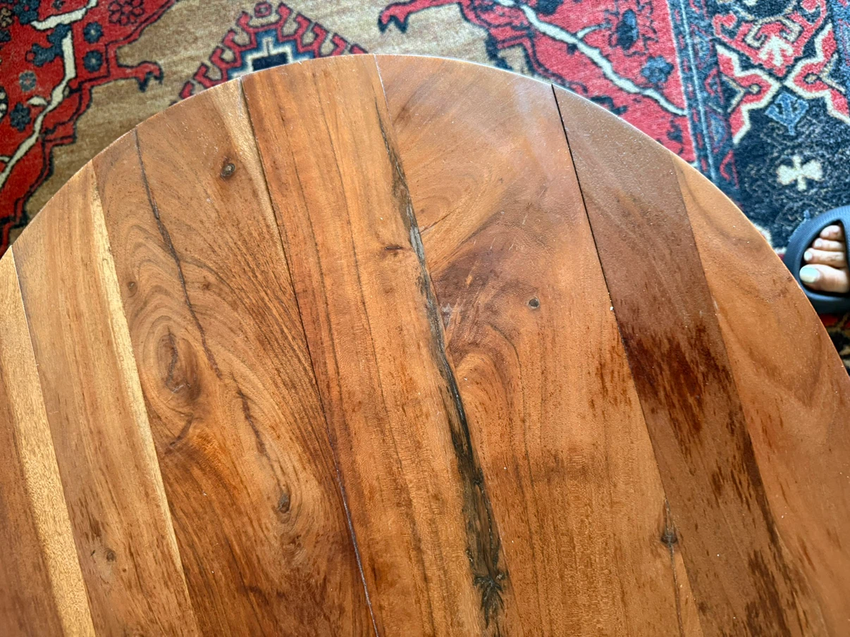 Kidney Bean Shaped Coffee Table - photo 2