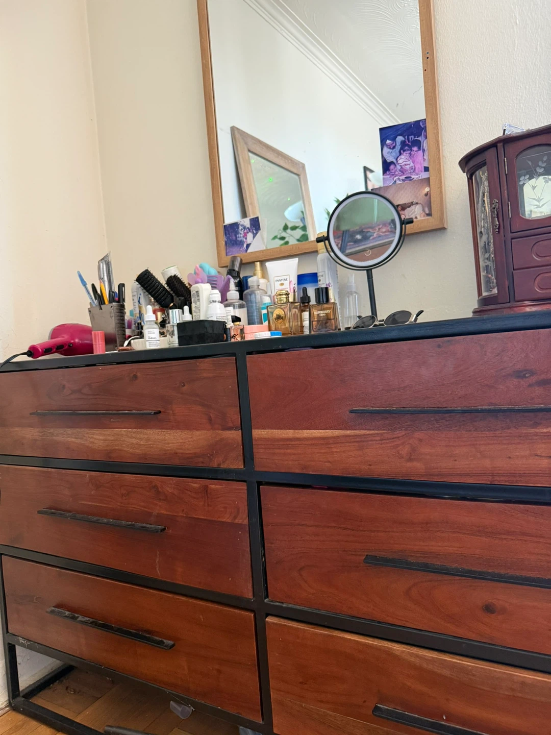 Wooden Dresser with 6 Drawers - photo 2
