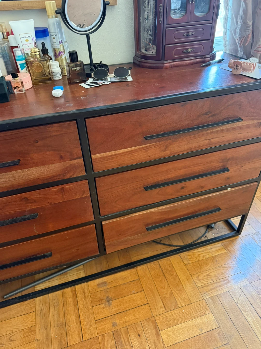 Wooden Dresser with 6 Drawers - photo 5