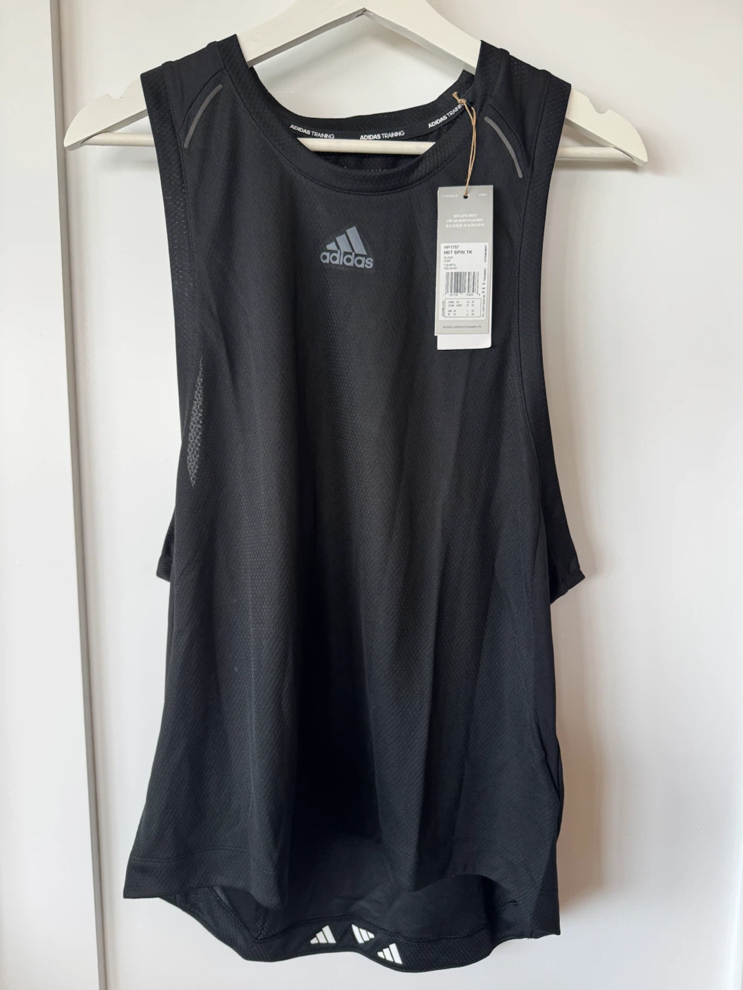 Adidas HIIT SPIN TK Black T-Shirt Size M