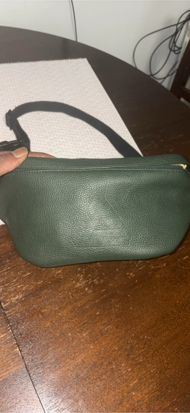 Palace Green Leather Fanny Pack (retail price 450$)