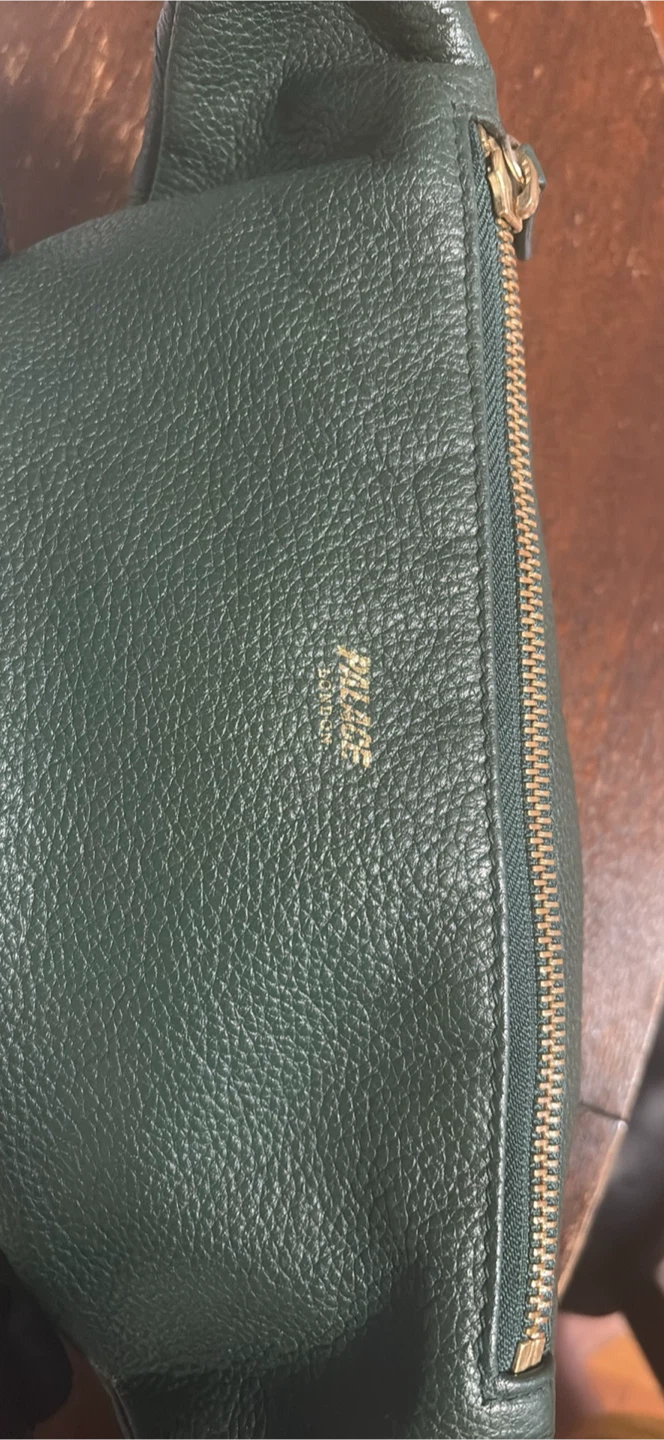 Palace Green Leather Fanny Pack (retail price 450$) - photo 2