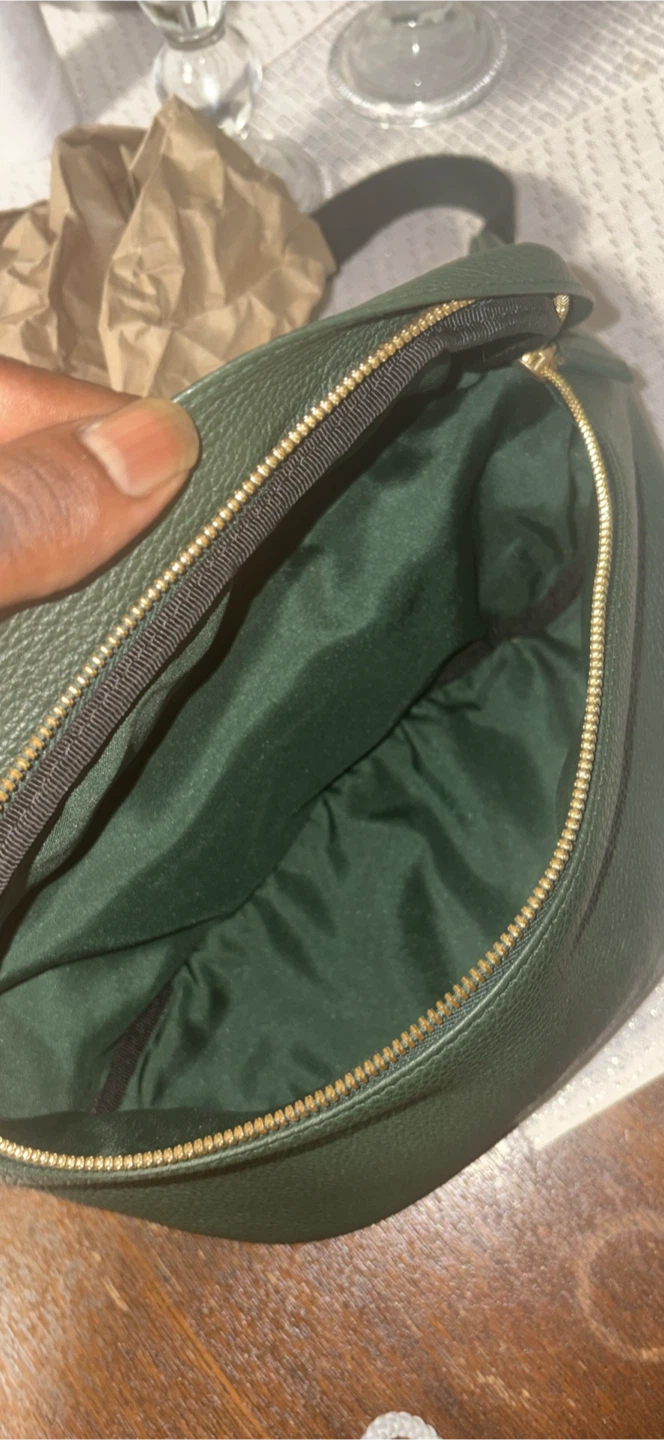 Palace Green Leather Fanny Pack (retail price 450$) - photo 3