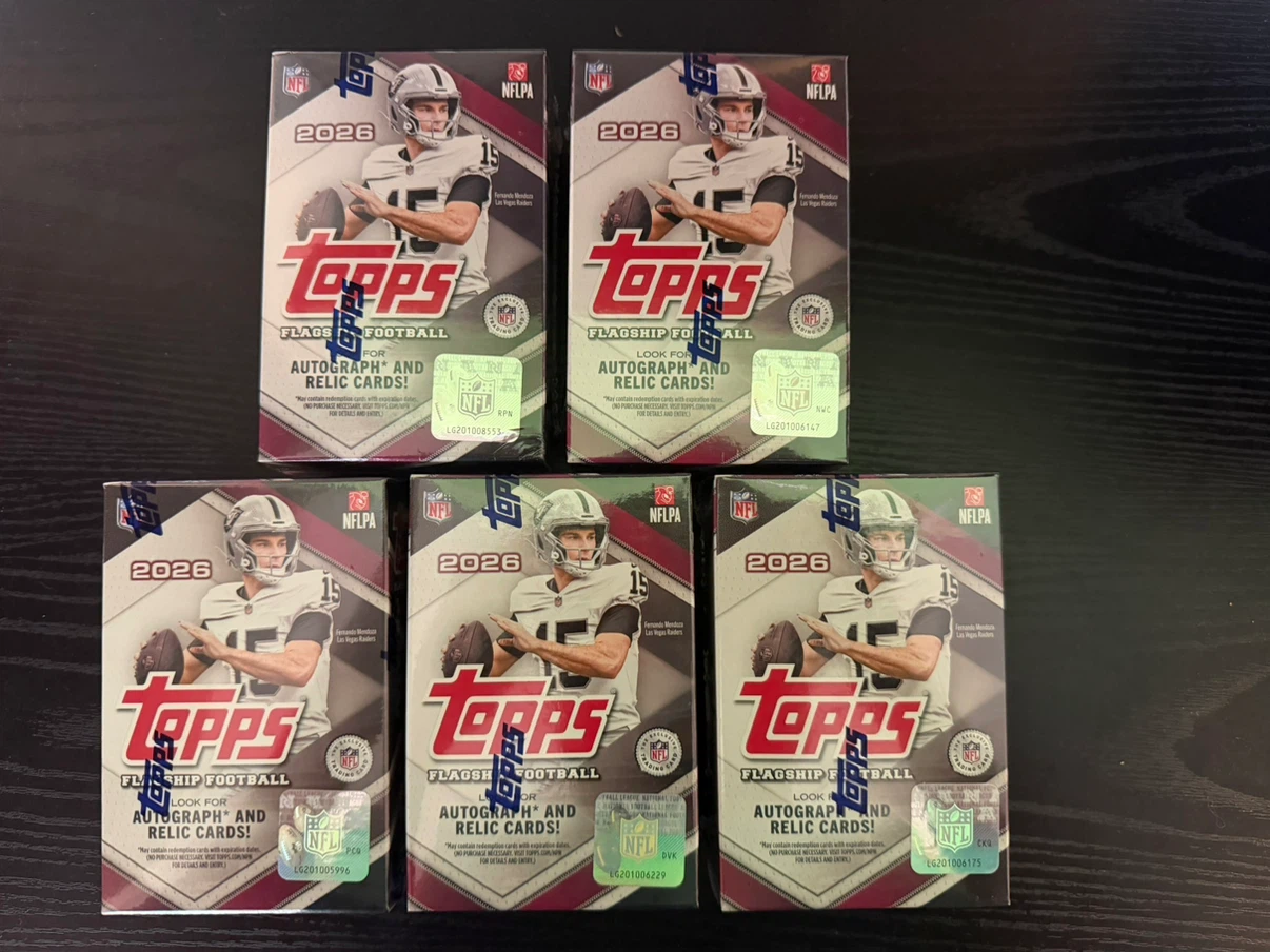 2026 Topps Flagship Football Value Box