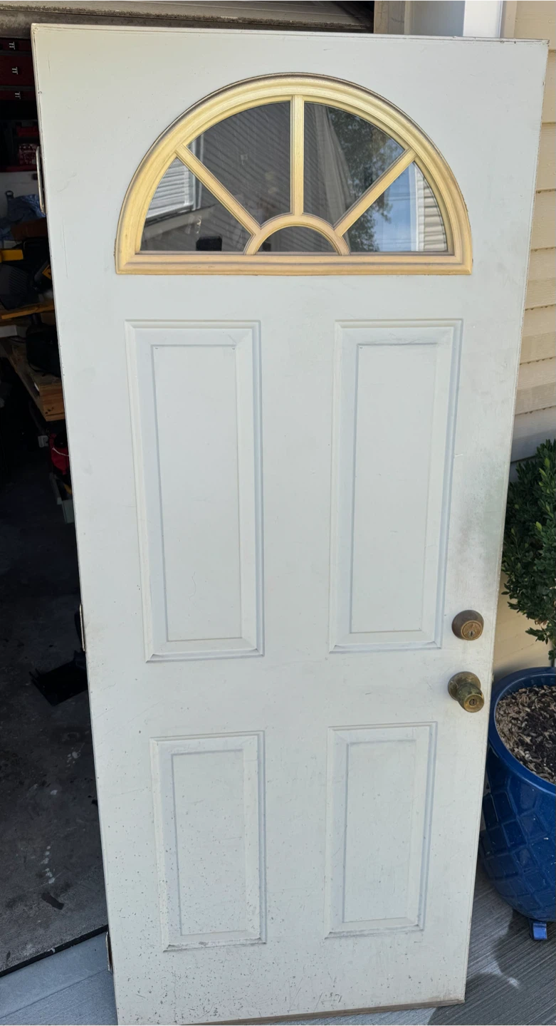 32x80 Left Hand Inswing Entry Door (DOOR ONLY)