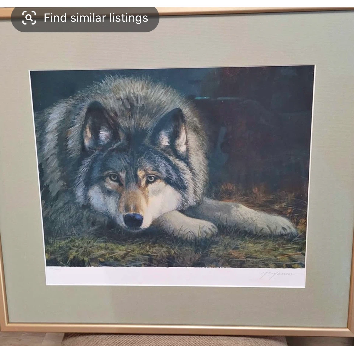 Park West Gallery "McManus" Wolf Print - photo 5