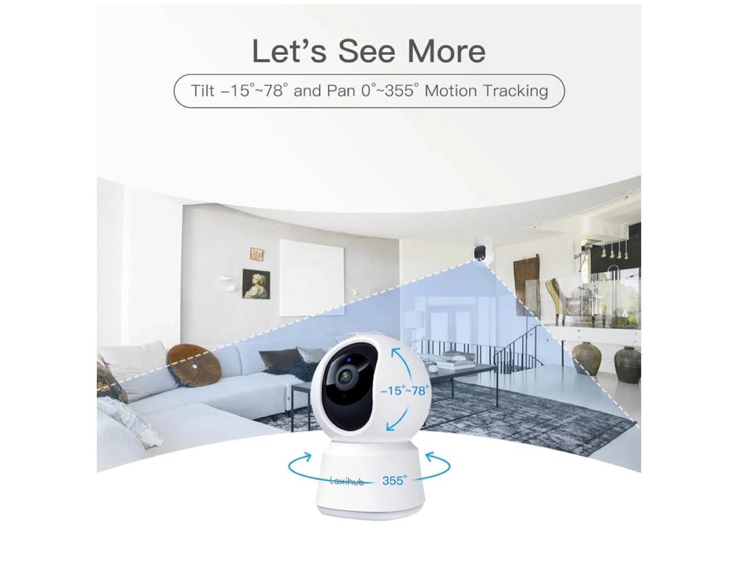 Laxihub P2T-2PACK Indoor Wi-Fi Camera - photo 2