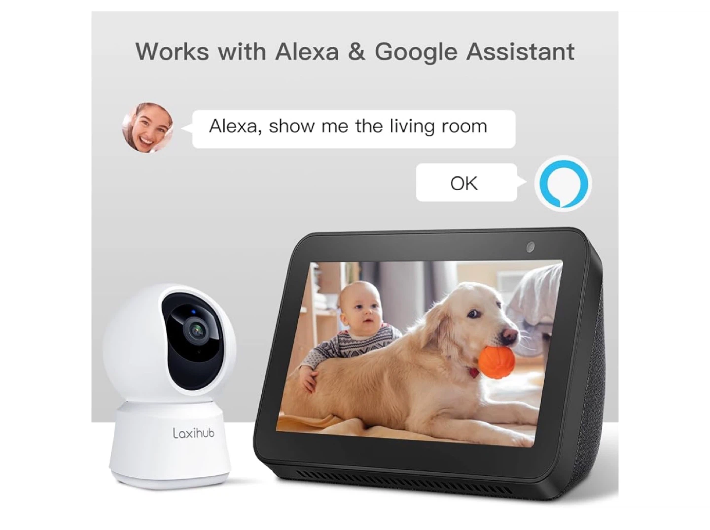 Laxihub P2T-2PACK Indoor Wi-Fi Camera - photo 3
