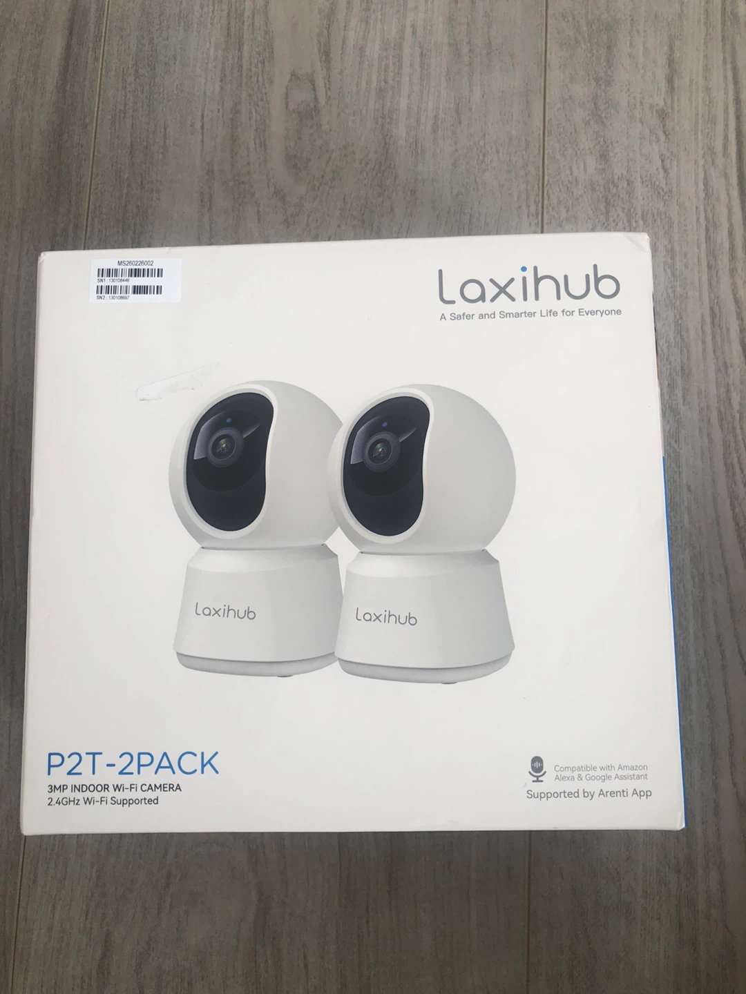 Laxihub P2T-2PACK Indoor Wi-Fi Camera - photo 5