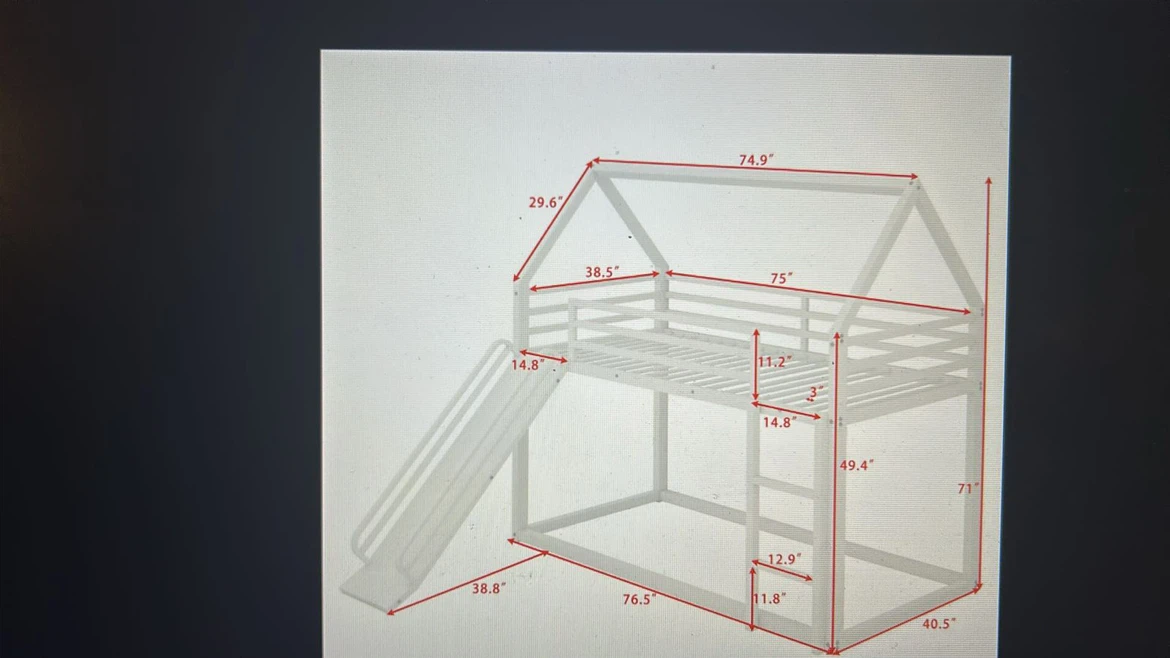 Bunk Bed with Slide - photo 2