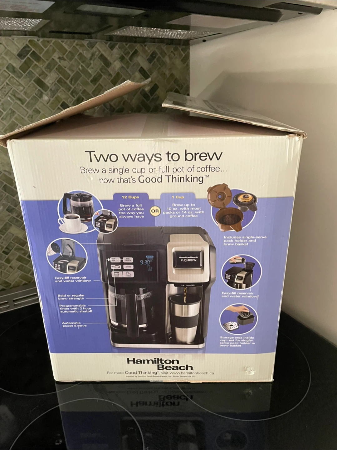 Hamilton Beach FlexBrew 2-Way Coffee Maker - photo 5