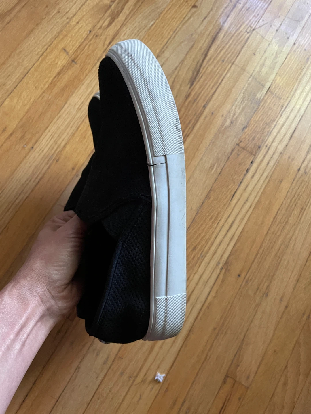 Steve Madden Black Perforated Slip-On Sneakers - photo 5