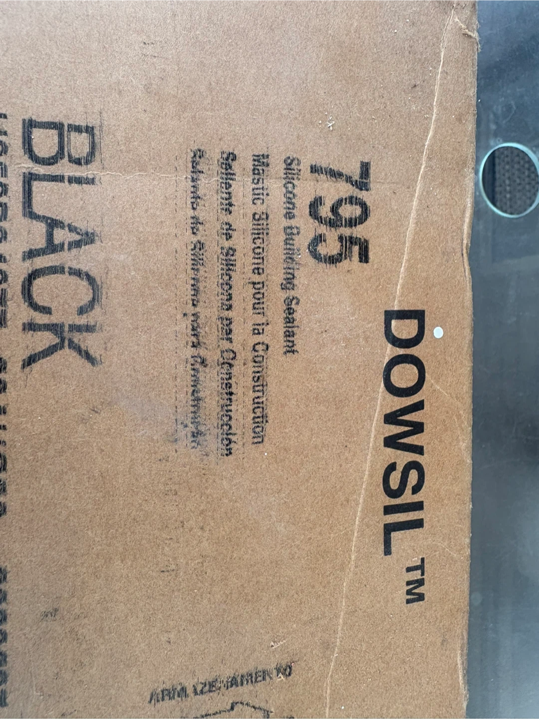 DOWSIL 795 Silicone Building Sealant - Black - photo 2