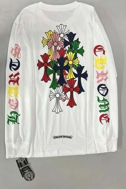 Chrome Hearts Multicolor Cross Long Sleeve T-Shirt - photo 2