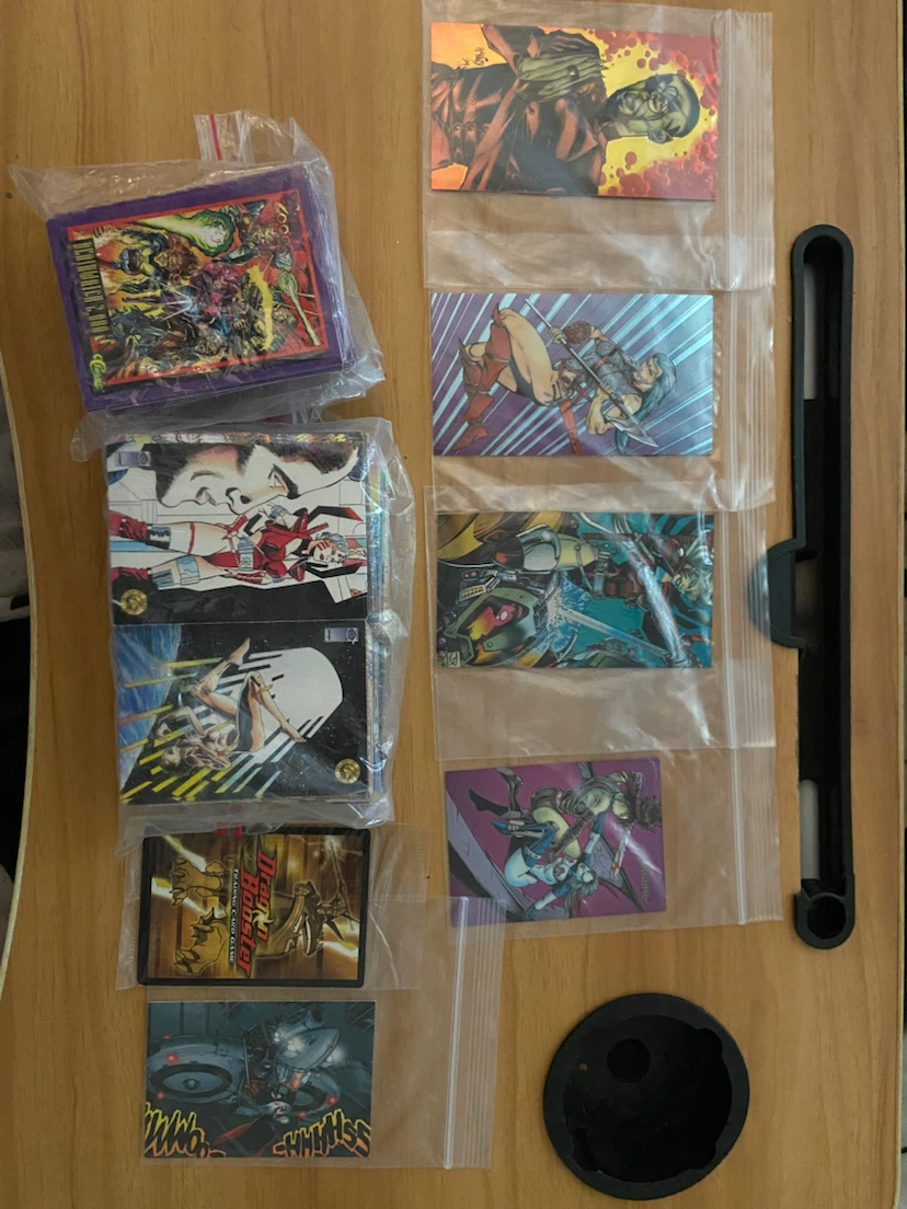 Comic Trading Cards Collection