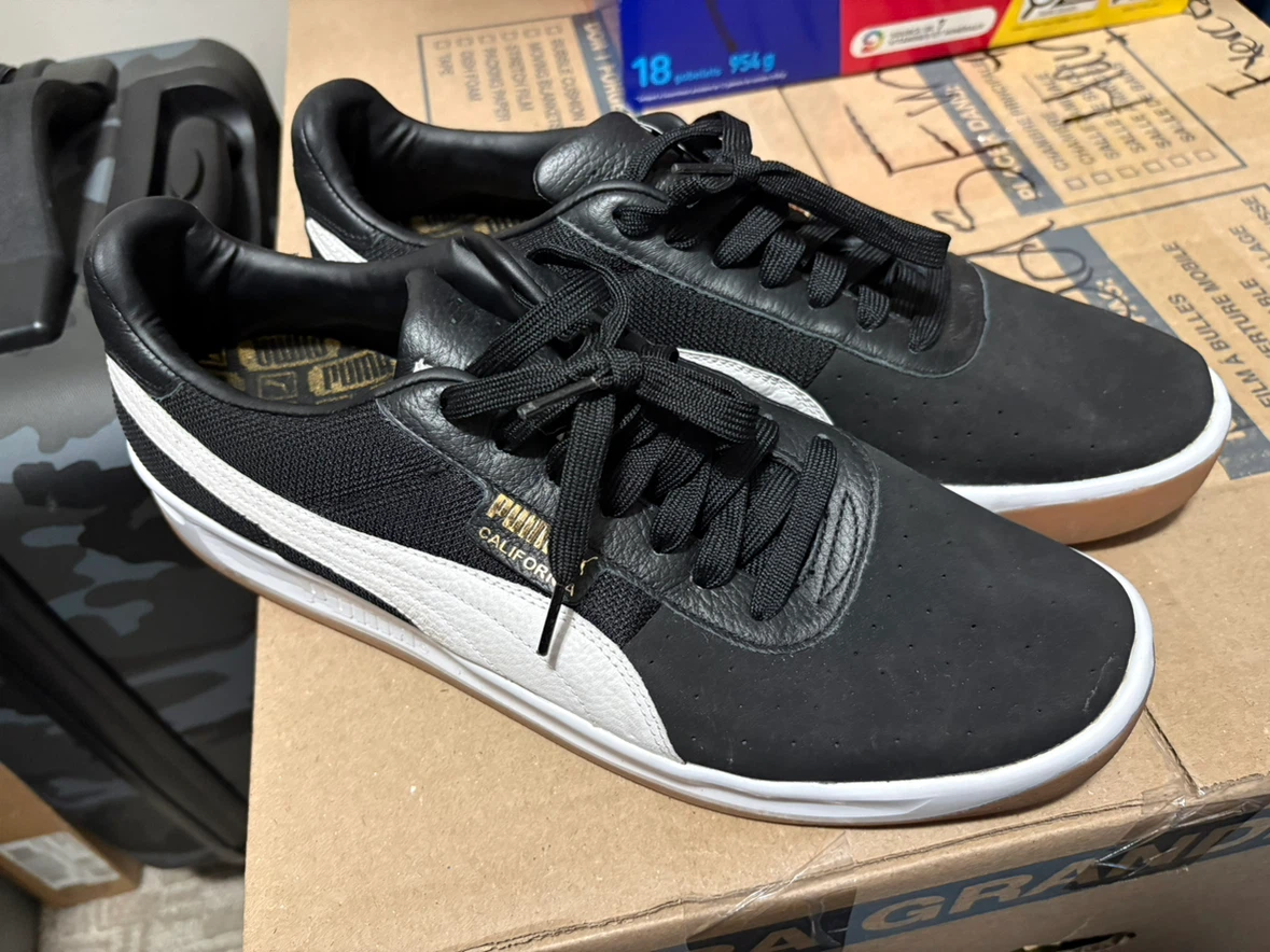 Puma California Sneakers - Black/White